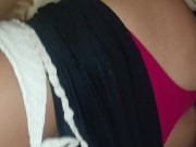 Por detrás a mi cuñada después de la fiesta 14/16