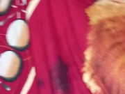 Por detrás a mi cuñada después de la fiesta 2/16