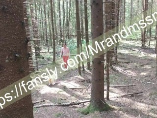 met a stranger in the forest who came from a toy in her panties