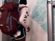 African Babe Zaawaadi Tries European Cock For Her First Time - LETSDOEIT 1/16