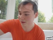 BANGBROS - Anthony Pierce Starts Rubbing His Stepmom Lilian Stone's Big Tits & Gets His Dick Sucked 3/16