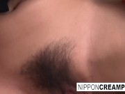 Asian cutie squirts and gets gangbanged 8/16