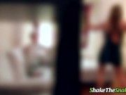 Busty Cougar Babe Fucked on the Couch 1/16