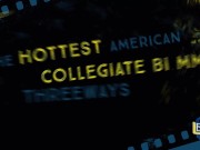 Bi College Fucks - Dave and Jamie turn frat boy Zane bi 8/16