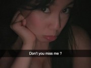 Snapchats from your super horny friend behind your gf's back 1/16