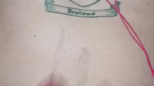 Mastur-cumming on myself