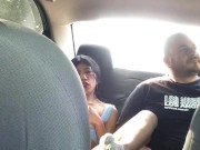 MY BOYFRIEND ASKS ME TO MASTURBATE ON THE WAY TO THE HOUSE 16/16