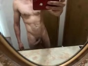 Naked male with big cock and bubble butt 2/16
