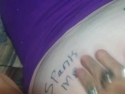 gets Birthday spankings 4/16