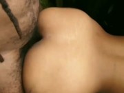 THUMPING NICE SOFT BUTT OUTSIDE WHERE GORILLA FUCKS!!!!!!! 2/16