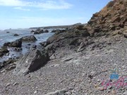 GFE Session with Serena Hill getting head on the beach and fucking her from behind POV 10/16