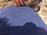 GFE Session with Serena Hill getting head on the beach and fucking her from behind POV 16/16