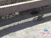 GFE Session with Serena Hill getting head on the beach and fucking her from behind POV 5/16