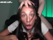 ROUGH THROAT AND PUSSY FUCK MAKES HER CUM - Juicy Alison 1/16