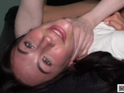 ROUGH THROAT AND PUSSY FUCK MAKES HER CUM - Juicy Alison 8/16