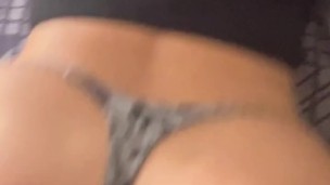 Fucking the maid with a small print thong! Sexy friend!