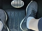 Revving my car with my sketchers sneakers 5/16