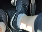 Hard Pedal pumping in my sketchers sneakers 12/16