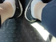 Hard Pedal pumping in my sketchers sneakers 3/16