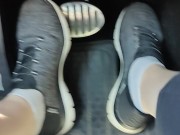 Hard Pedal pumping in my sketchers sneakers 6/16