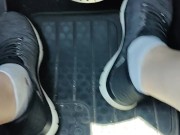 Hard Pedal pumping in my sketchers sneakers 8/16