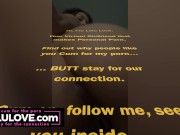 Big boobs babe getting cumshot clean up, tiny bikini, spreading pussy closeups, asshole puckering, creampie JOI - Lelu Love 1/16