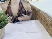 Public Exhibitionism: No Panties and a Short Dress 13/16