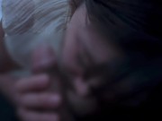 おちんぽみるく欲しがるMな淫乱女の子♡cum in mouth gokkun 1/16