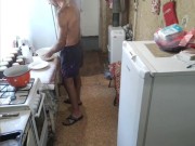 Just working in the kitchen 7/16