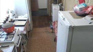 Just working in the kitchen