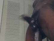 Hot guy talking dirty let me stuff my big black dick down in your slutty pussy! 1/16