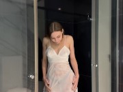 Transparent Clothes Dry vs Wet 8/16