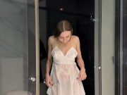 Transparent Clothes Dry vs Wet 9/16