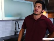 Incredible Brunette Loves Having Fun With a Sex Beast 4/16