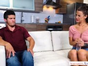 Incredible Brunette Loves Having Fun With a Sex Beast 8/16