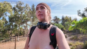 Exploring an abandoned nude beach! Risky solo adventure