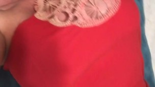 Explosive squirt rubbing my clit