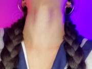 Colocando a gostosa para chupar meu pau! 6/16