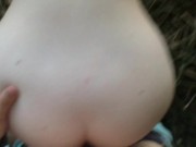 Big Ass Fit Girl Fucks In The Forest On The Ground 9/16