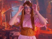 Succubus Barmaid Lets Me Creampie Her Tight Pussy (And She Serves Me Dinner) - Lana Bee 1/16