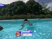 Embarazada es Follada Por Vecino En La Alberca 1/16