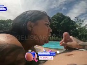 Embarazada es Follada Por Vecino En La Alberca 16/16