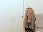 18 years old teenage babe has her FIRST INTERRACIAL for our cameras! 1/16