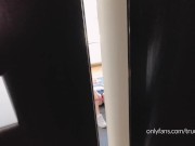 Przerwałem jej trening by ją wyruchać i spuścić sięna twarz