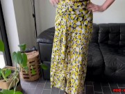 Redhead wife gets off with her fingers and a banana 1/16
