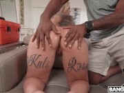 BANGBROS - Jay Bangher Pours Oil On Kali Roses' Ass & Plays With It Until It's Time To Fuck Her 4/16