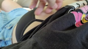 Picked Up My Sexy Stepsister from Work and FreeUsing Her Body