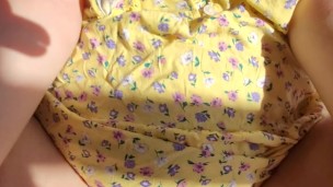 Hot Big Breasted Brunette GF getting Fucked Missionary Real Sex POV