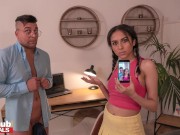 Fakehub sexy college brunette teen lets her best friend use her amazing petite busty body for his pleasure 16/16