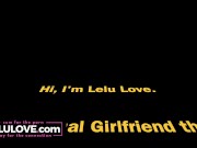 Big boobs babe pussy farting & queefing on live webcam show with blowjob vibrator orgasms & doggystyle creampie - Lelu Love 12/16